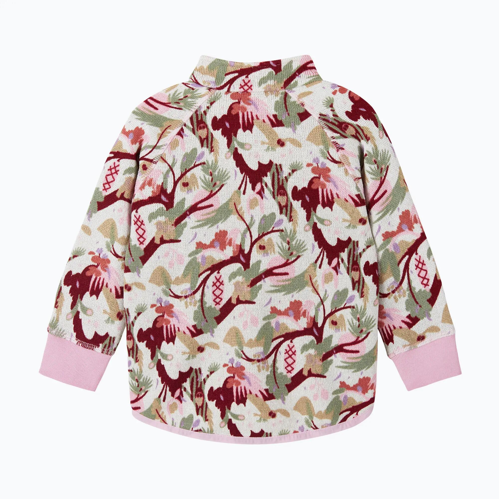Kleinkinder Fleecejacke Ornament Light Heather 2/7