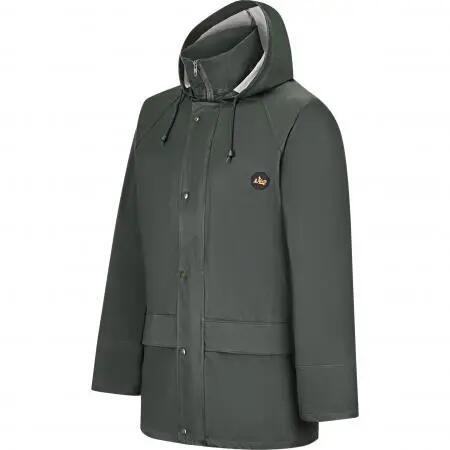 Unisex - Outdoor-Regenjacke - wind- und wasserdicht, elastisch - Drau - Olivgrau 2/4