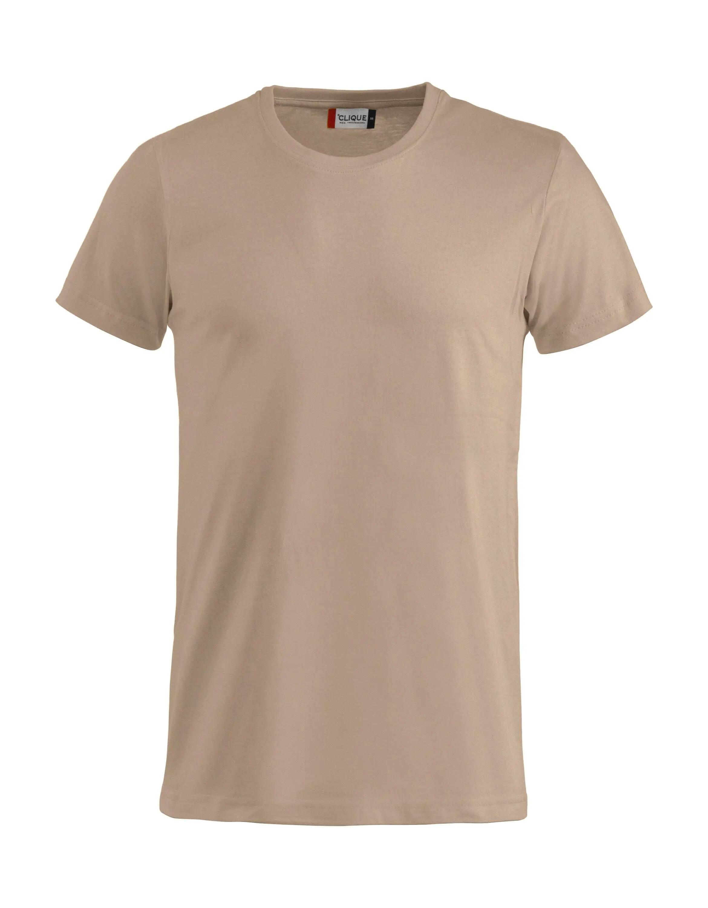 clique Basic-T T-shirt homem corte justo, algodão – lemon 7/8