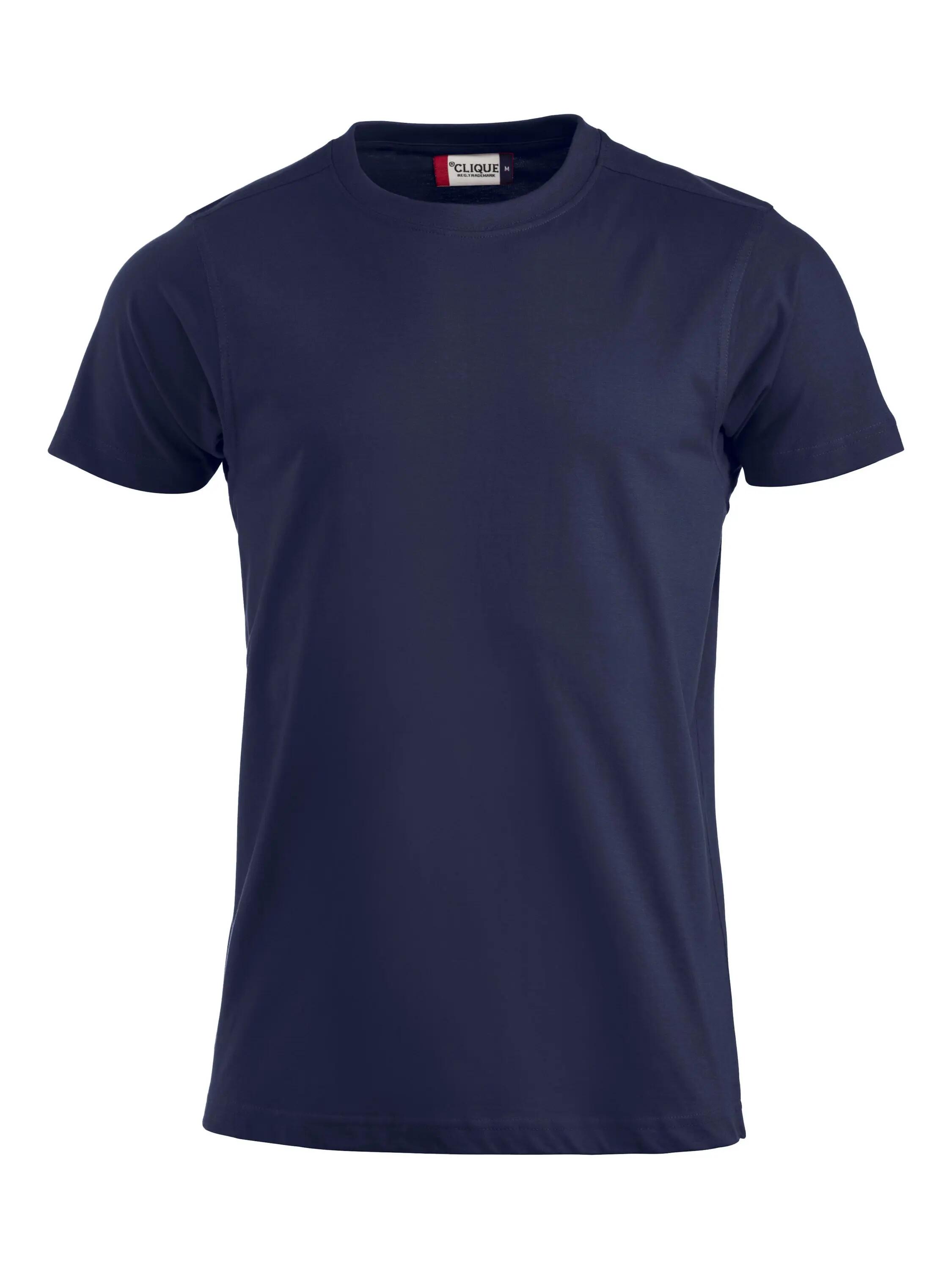 clique Premium-T T-shirt homme col rond en coton, noir – black 7/8