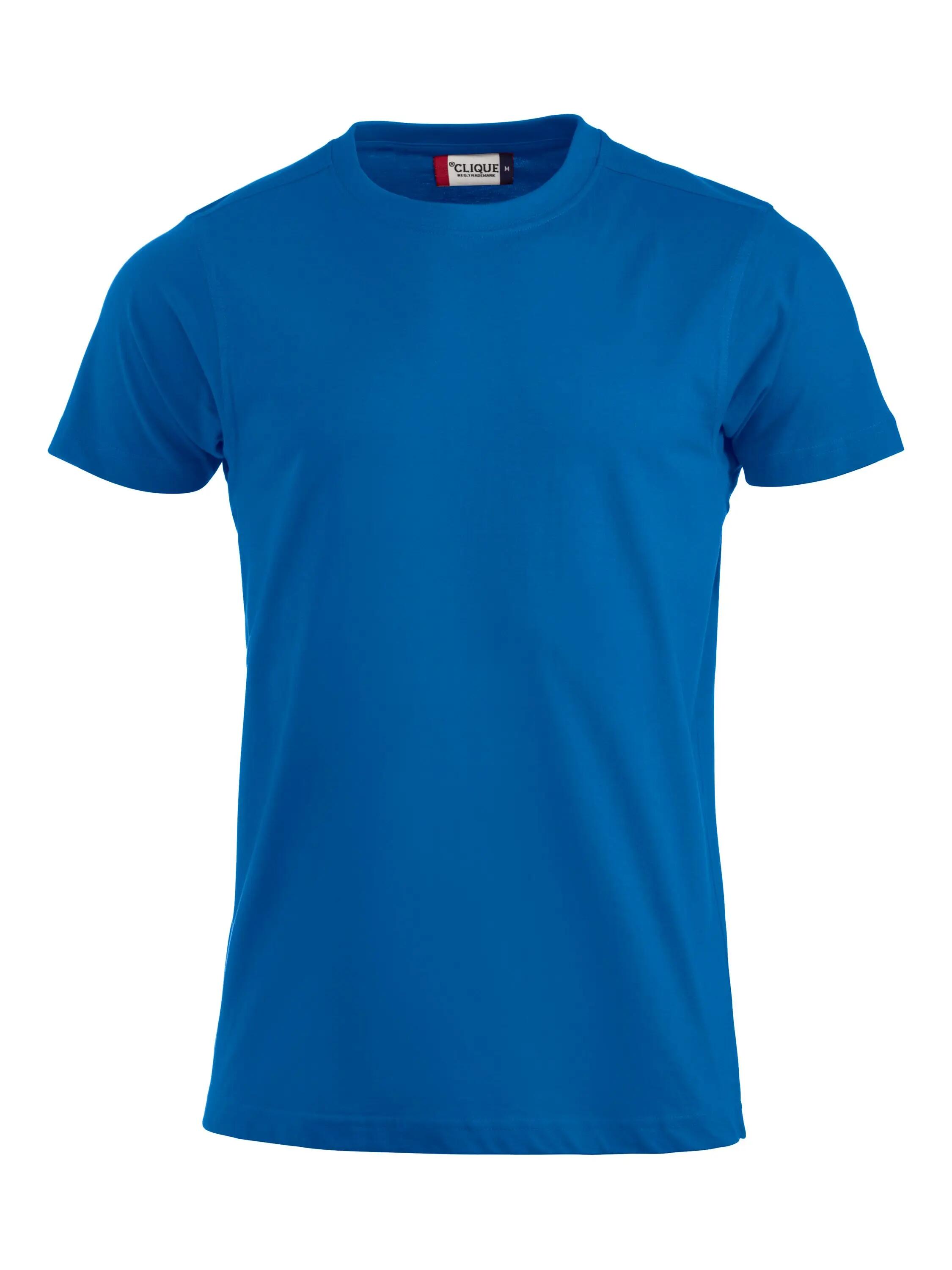 clique Premium-T T-shirt homme col rond, 100% coton (noir) – black 6/8
