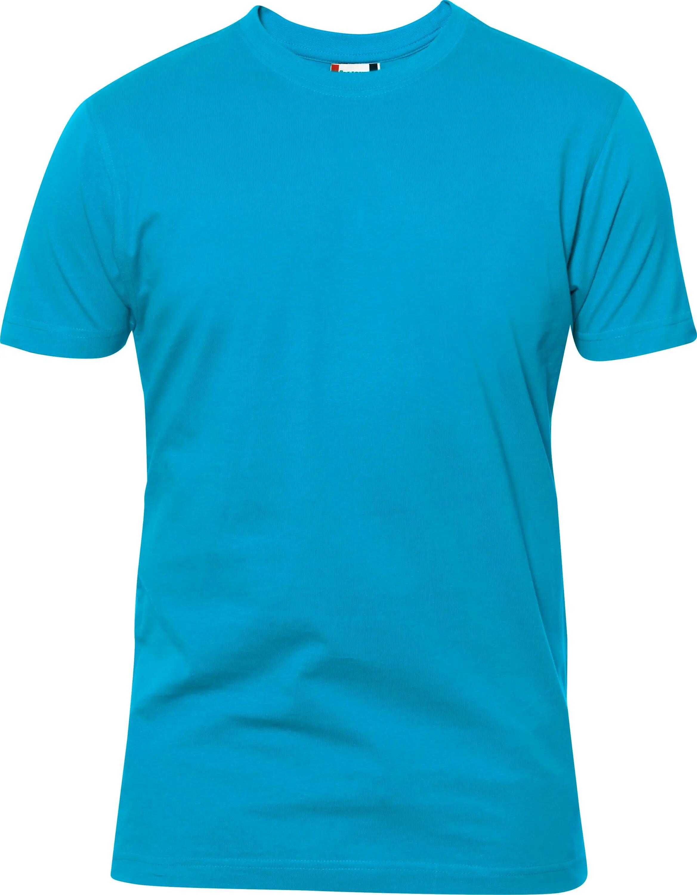 clique Premium-T T-shirt homme col rond en coton, noir – black 5/8