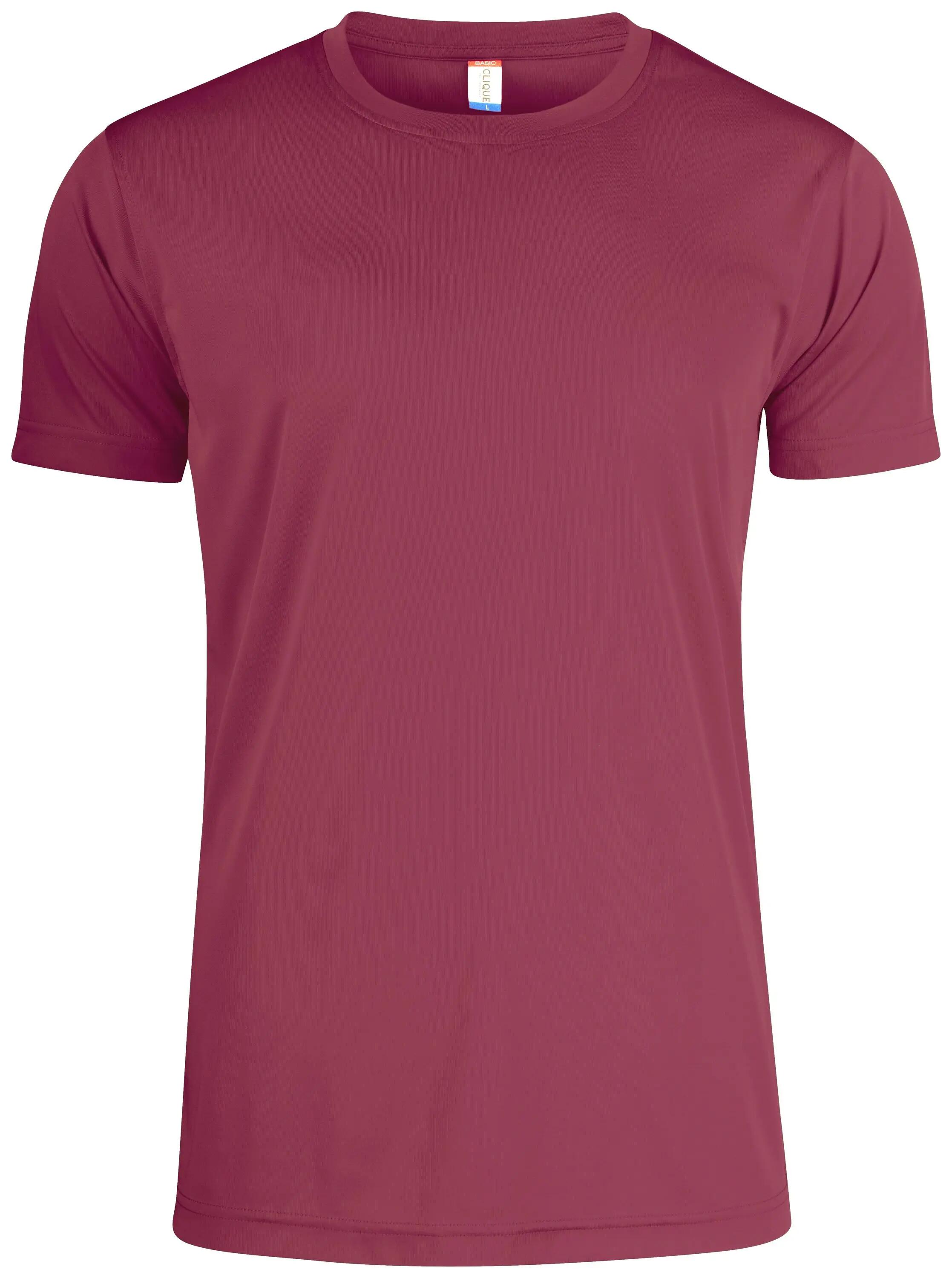 clique T-shirt Basic Active-T en polyester 100% – red 8/8