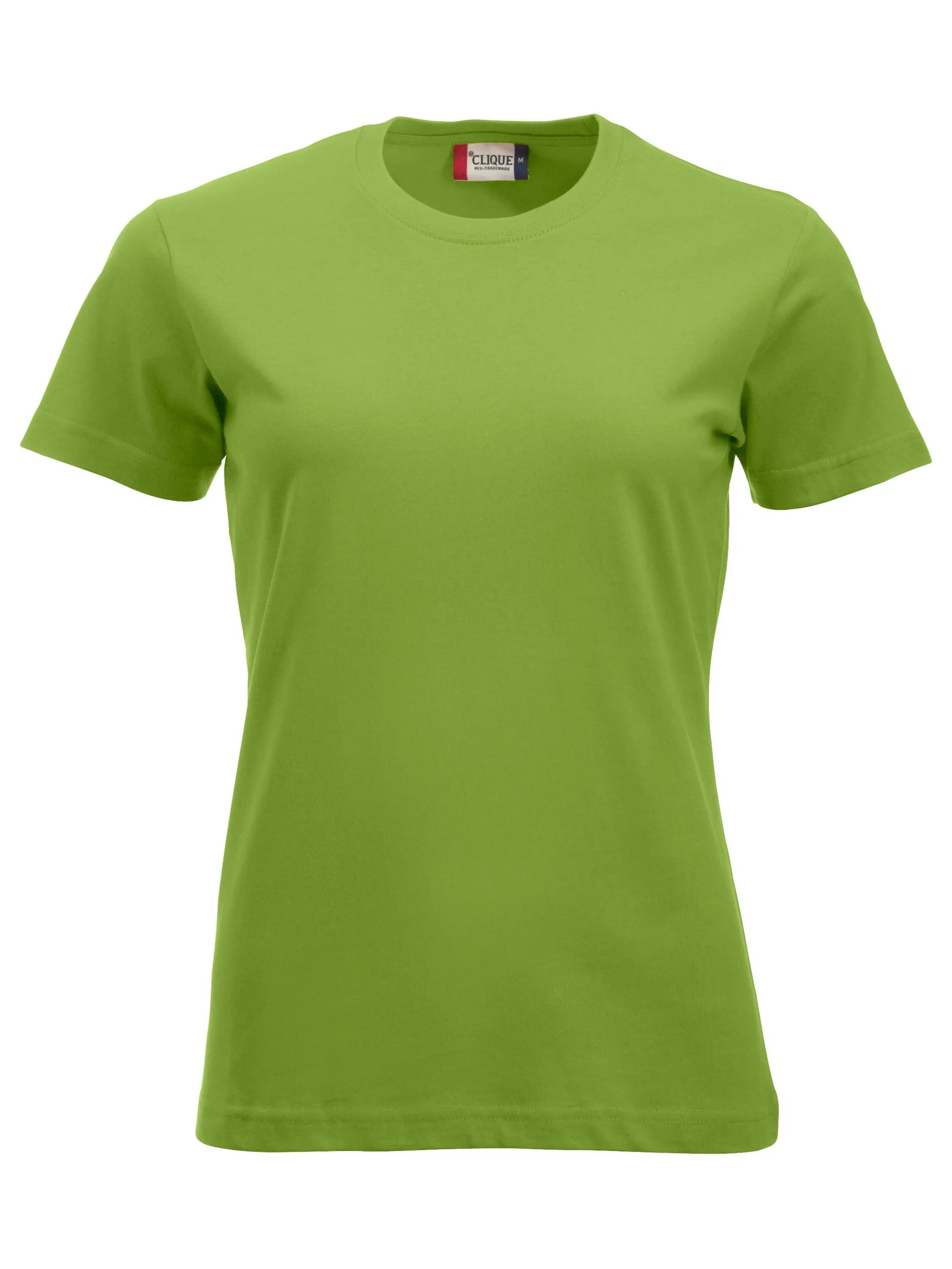 clique New Classic-T Women Damen-T-Shirt aus Baumwolle, moderner Schnitt – black 5/8