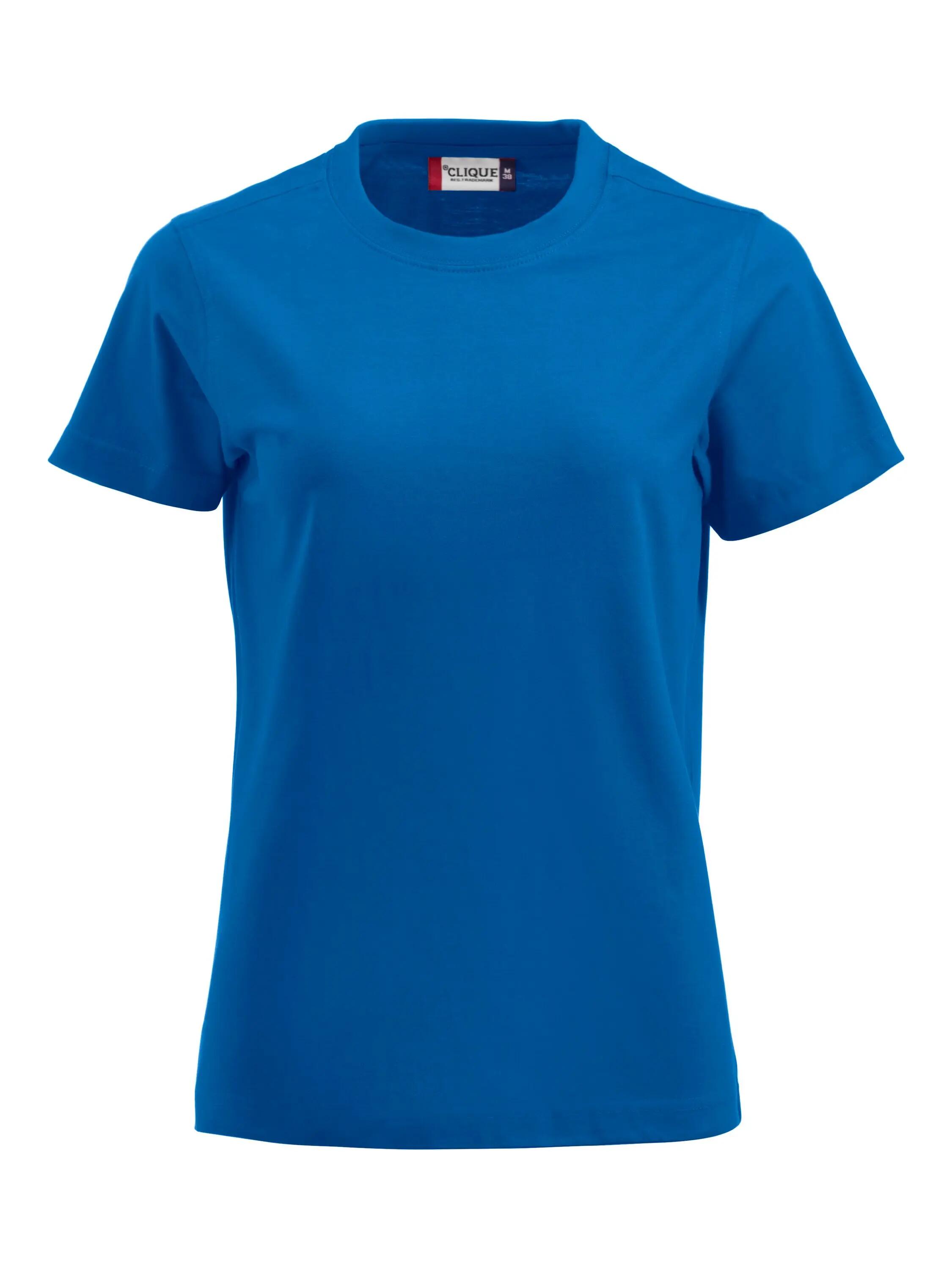 clique Premium-T Women – dames T‑shirt ronde hals van katoen – black 6/8