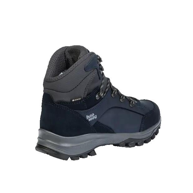 Banks Lady Gtx Dames leren mid wandelschoenen Navy Asphalt 2/5