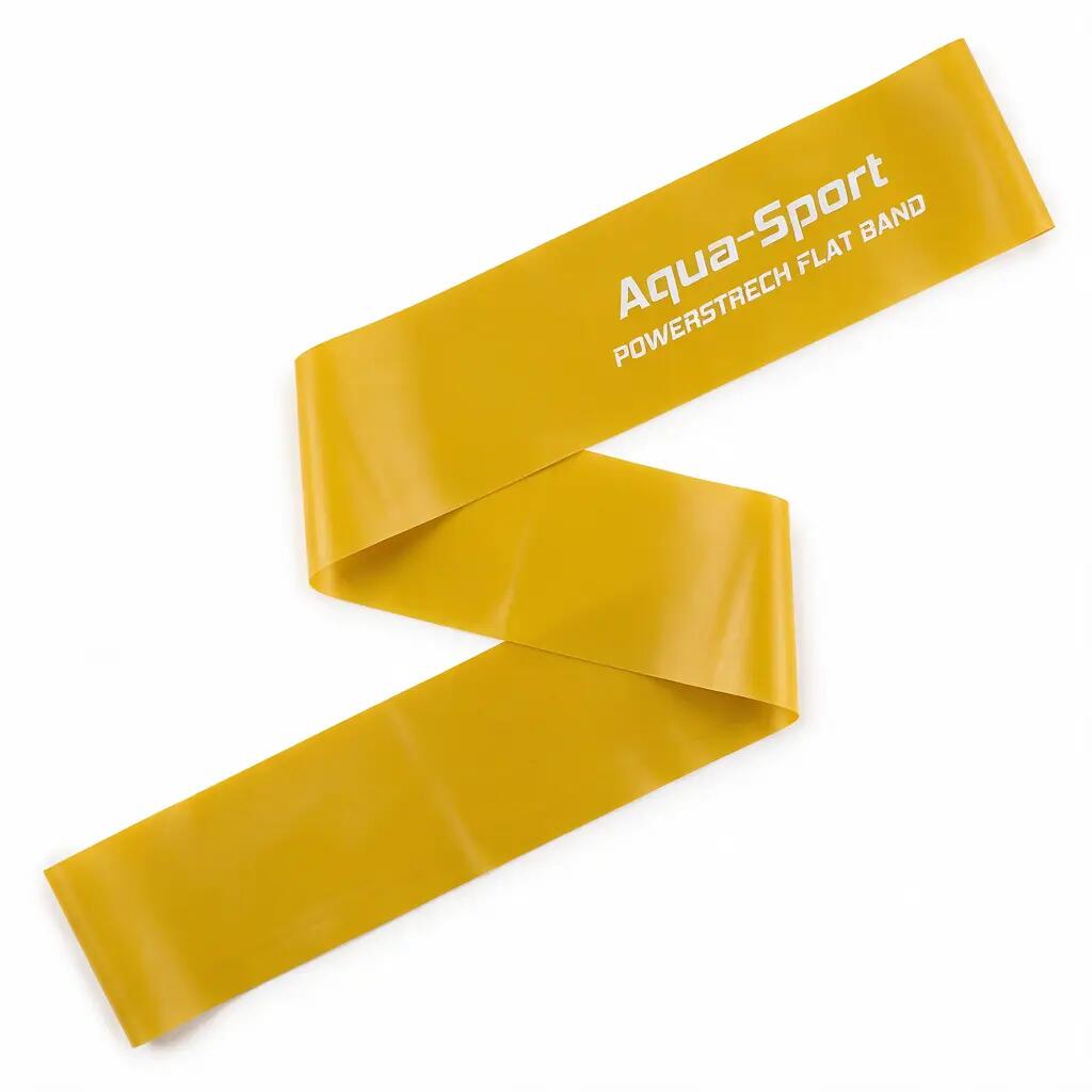 Taśma guma oporowa do ćwiczeń Aqua-Sport Powerstrech Flat Band 1-2kg 4/7