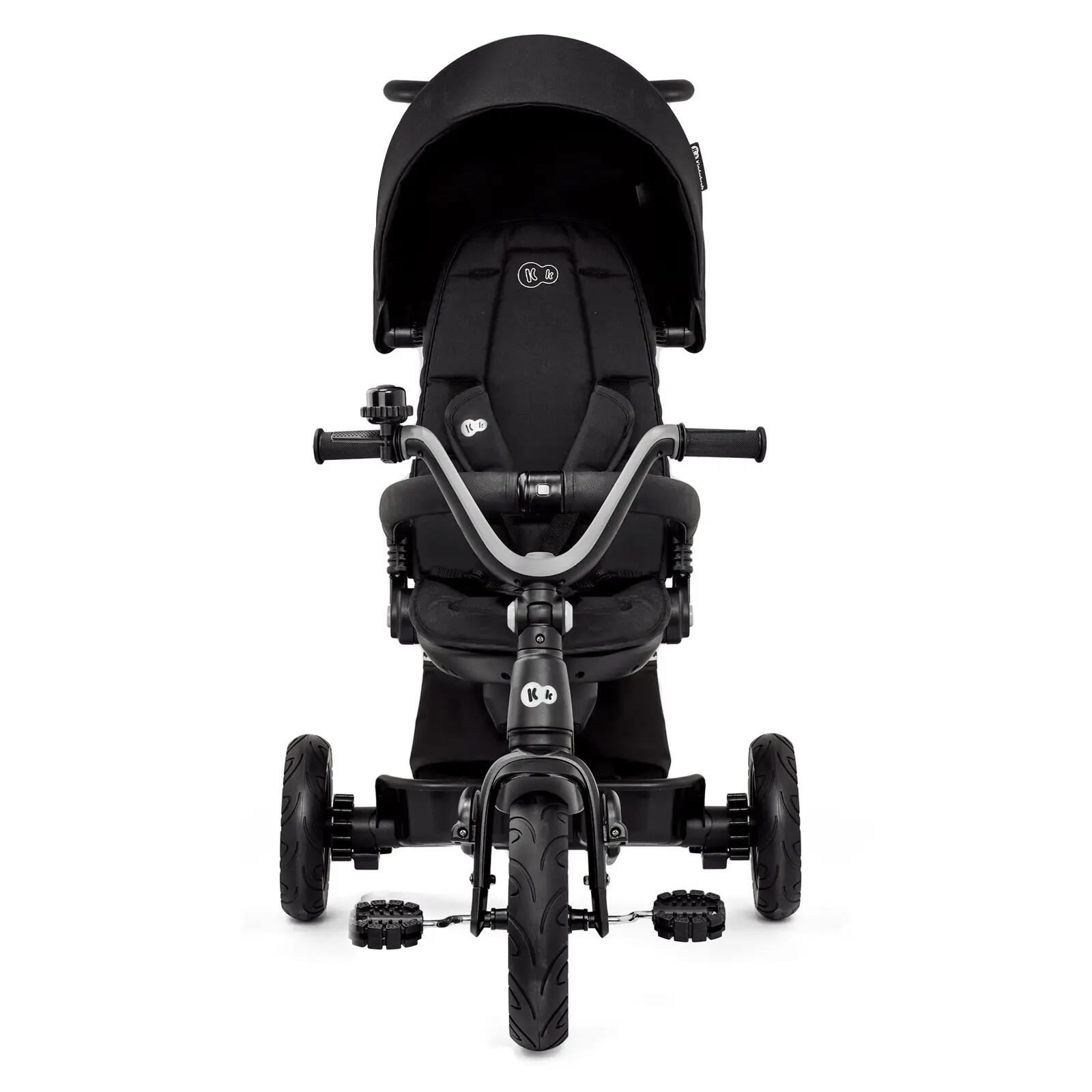 TRICICLETA KINDERKRAFT EASYTWIST, BLACK 8/14