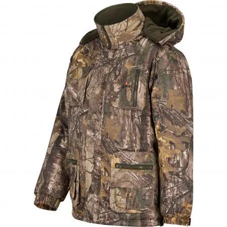 Herren - Outdoorjacke - winddicht, Fleece - Odenwald - Camouflage 2/4