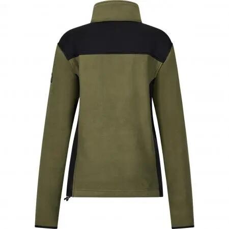 Damen - Fleecejacke - wasserdicht, warm - Amira - oliv/schwarz 4/4