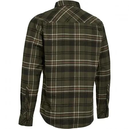 Herren - Outdoor-Flanellhemd - Caleb, Green Check, Größe 45/46 3/3