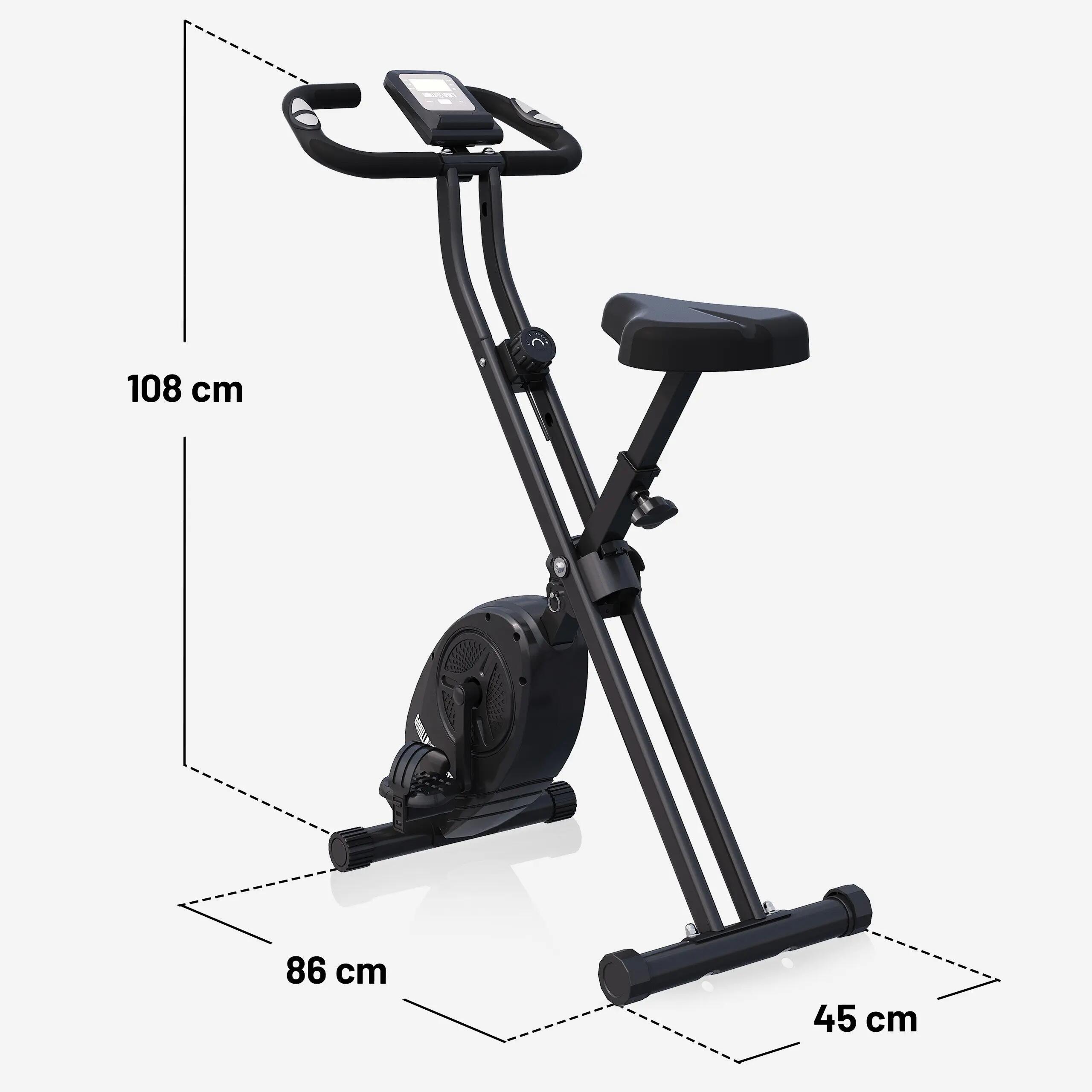 Vélo d´appartement X-Frame pliable | Appareil adapté aux espaces réduits 7/7