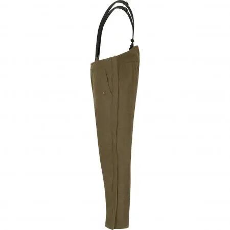 Herren - Ansitzhose - Loden-Thermohose, weiter Schnitt - il Lago Prestige - Oliv 3/4