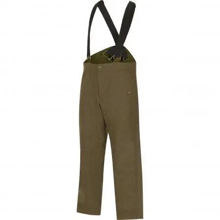 Herren - Ansitzhose - Loden-Thermohose, weiter Schnitt - il Lago Prestige - Oliv 2/4
