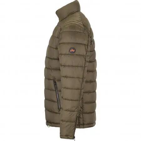 Herren - Outdoor-Steppjacke - leicht, vielseitig - Grönland - oliv 3/4