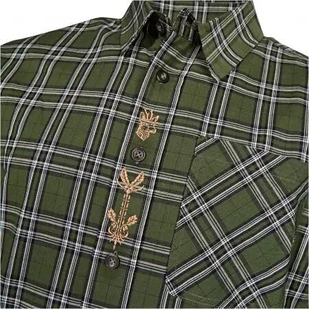 Herren - Hemd - Kurzarm, bequem - il Lago Prestige - oliv 3/3