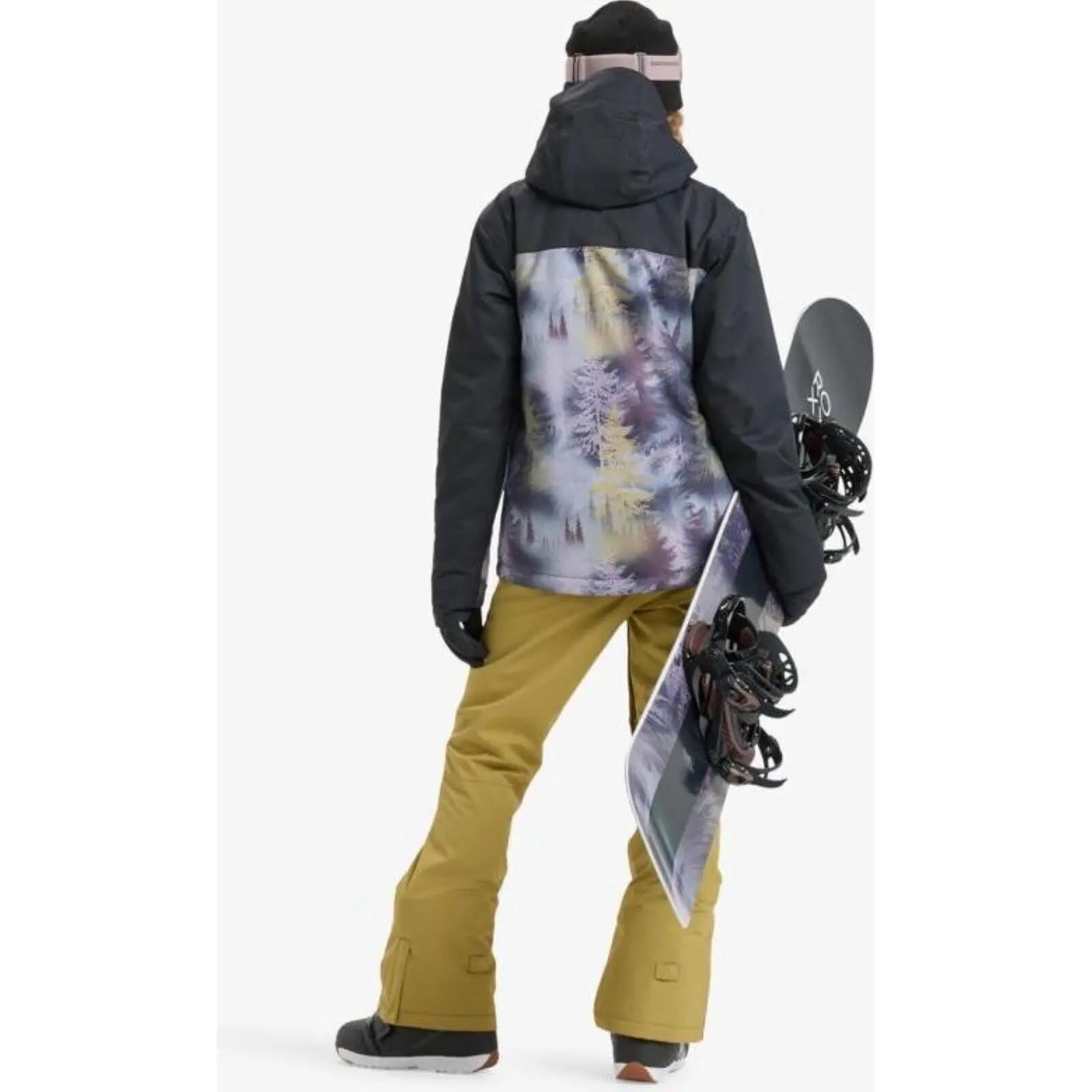 Funktionelle Snow-Jacke ROXY JETTY BLOCK Grau Dames 5/7
