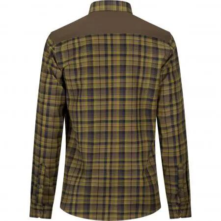 Herren - Outdoorhemd - Kontrastdetails - Finn - oliv/schwarz 4/4