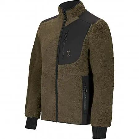 Herren - outdoorjacke - faserpelz, stretch - strykari - adventure green 3/5