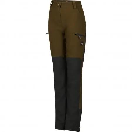 Damen - Jagdhose - Outdoorhose Freya - wasserdicht, geräuscharm - Oliv/Schwarz 2/4