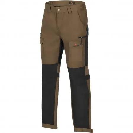 Herren - Outdoorhose - elastisch, robust - Öland - oliv/schwarz 2/4