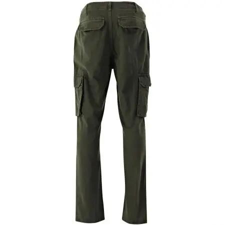 Herren - Jagdhose - Cargohose, gerader Schnitt, robuste Baumwolle - Enawy - Oliv 2/2