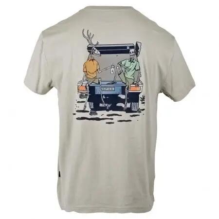 Herren - T-Shirt - locker sitzend, atmungsaktiv - Bone Collector - Dune Green 2/2