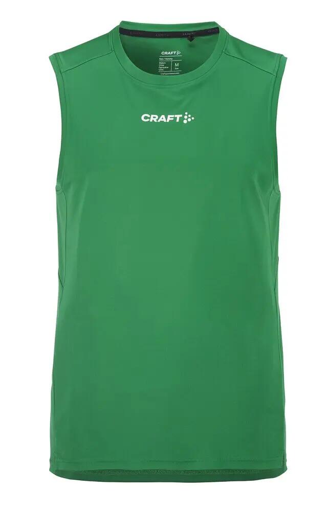 Craft Rush 2.0 Débardeur Homme - Noir, 100% Polyester Recyclé, XL 7/8