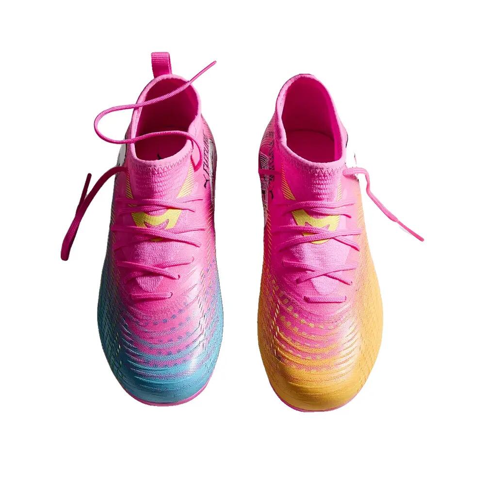 Chaussures de football Puma Future 9 Match MG Junior Rose 3/6