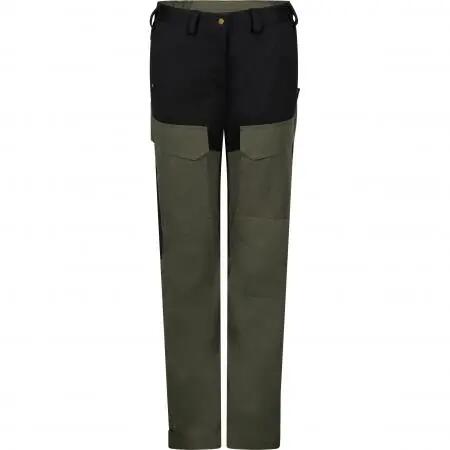 Damen - Outdoorhose - robust, wasserabweisend - Green Trouaska - oliv/schwarz 1/4