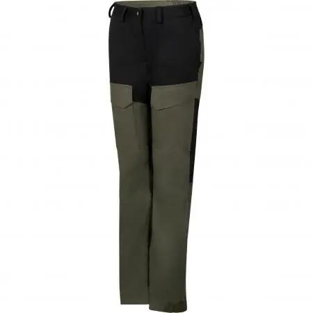 Damen - Outdoorhose - robust, wasserabweisend - Green Trouaska - oliv/schwarz 2/4