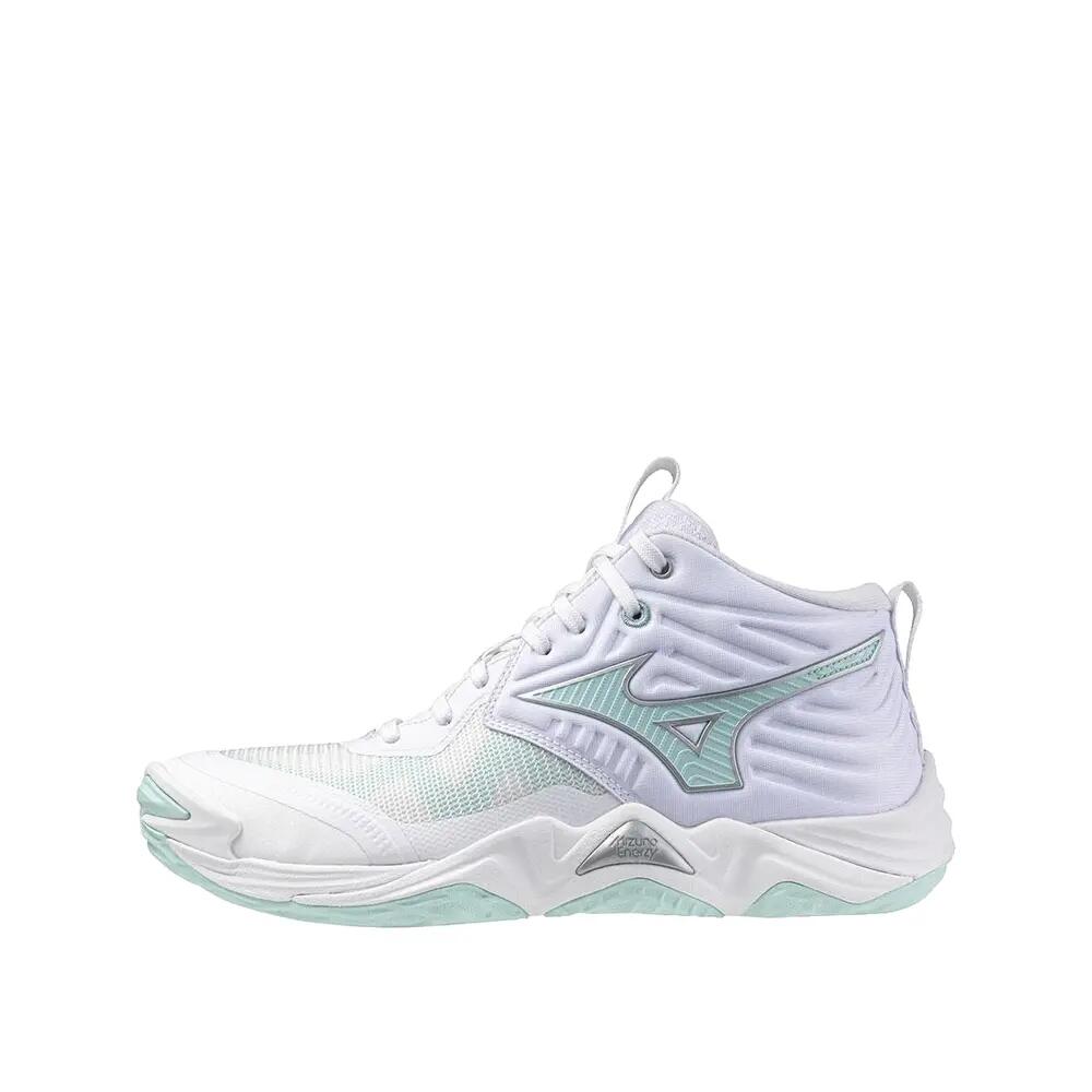 Calçado de voleibol Mizuno Wave Momentum Elite Mid Senhora 2/2