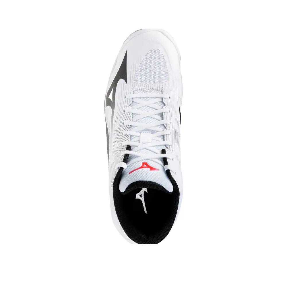Buty siatkarskie Mizuno Wave Lightning Pro Mid Białe/Czarne/Czerwone 6/7