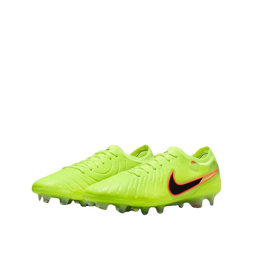 Zapatos de fútbol Nike Tiempo Legend 10 Elite FG Negro/Volt 4/9