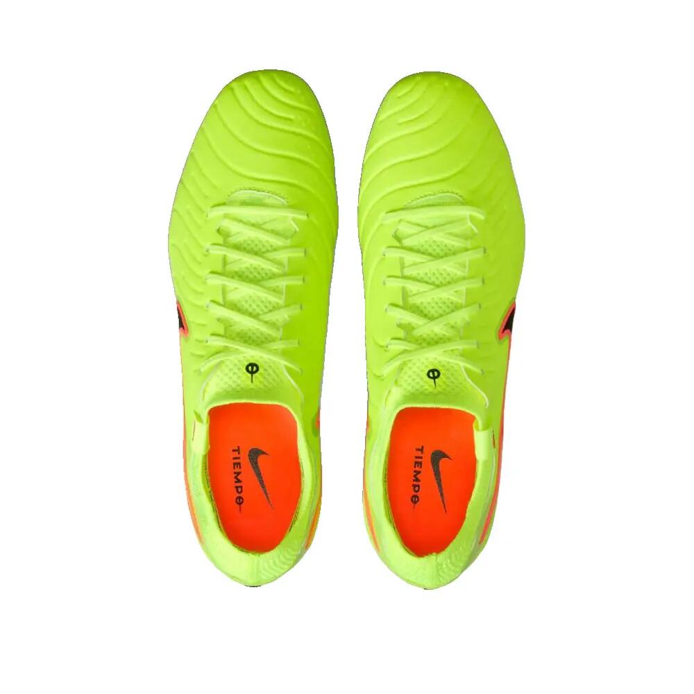 Zapatos de fútbol Nike Tiempo Legend 10 Elite FG Negro/Volt 3/9
