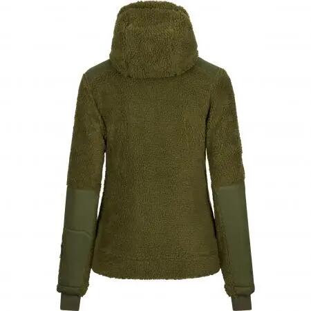 Damen - Jagdjacke - Faserpelzjacke - mit Kapuze, winddicht - Avala - oliv 3/3