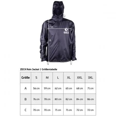 Unisex - Regenjacke - wasserdicht, Schwarz - Größe S 2/2