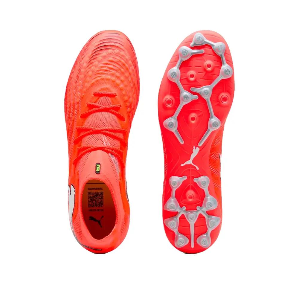 PUMA Future 9 Ultimate MG Voetbalschoenen Oranje, Rood 5/6