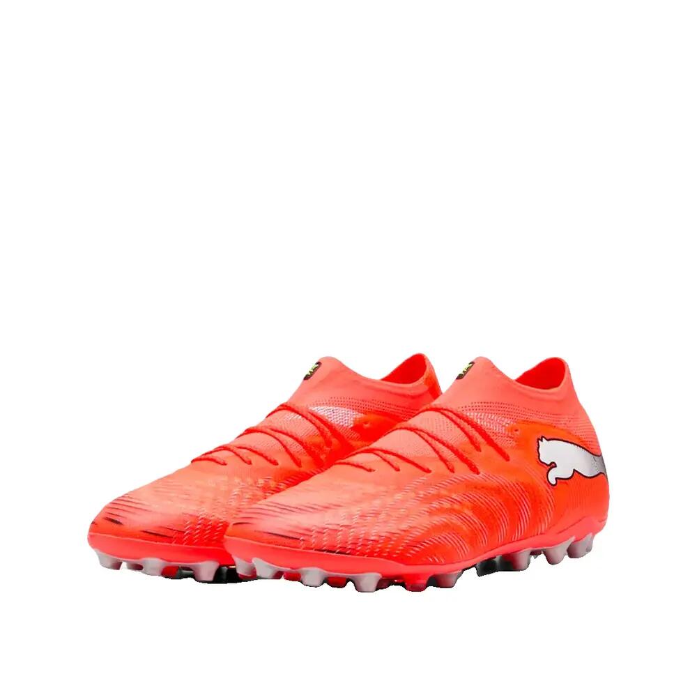 PUMA Future 9 Ultimate MG Voetbalschoenen Oranje, Rood 2/6
