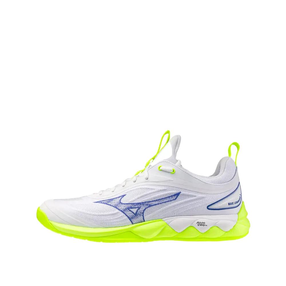 Sapatos de vólei Mizuno Wave Luminous 3 Branco/Amarelo 2/6