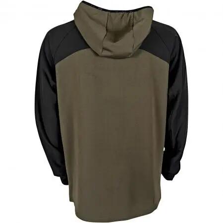 Herren - Microfleece-Zip-Through - langarm, 4XL - Olive Summit 3/3