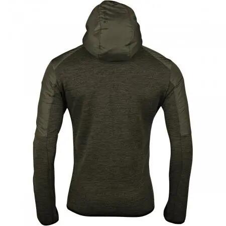 Herren - Mid-Layer-Jacke - Merinowolle, Fleece - Knit Jacket - Beluga Green 2/2