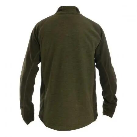 Herren - Outdoor-Fleece - Stretch, Zip - Sarren - Dark Olive/Brown 2/2