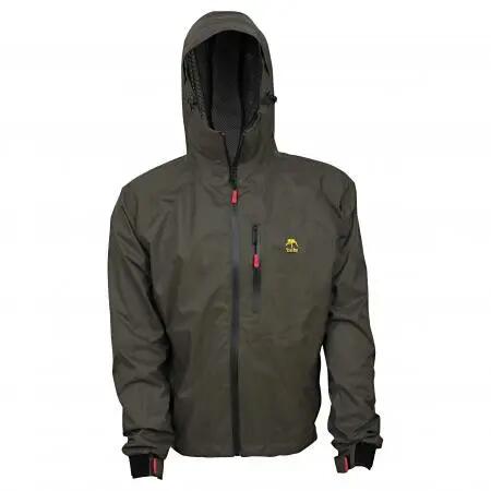 Herren - Outdoor - Wetterjacke - atmungsaktiv, wind- und wasserdicht - oliv