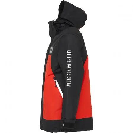 Herren - Angeljacke - isoliert, wind- und wasserdicht - Fierce Jacket - Rot/Ink 3/3
