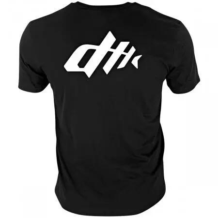 Unisex - Angeln - T-Shirt aus Bio-Baumwolle - Barsch-Alarm, Schwarz, 2XL 2/2