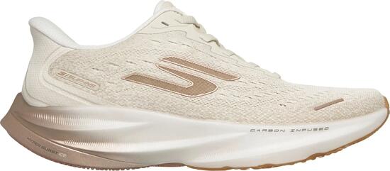 Zapatillas de running Skechers Slip-ins Aero Spark doradas/rosas para mujer