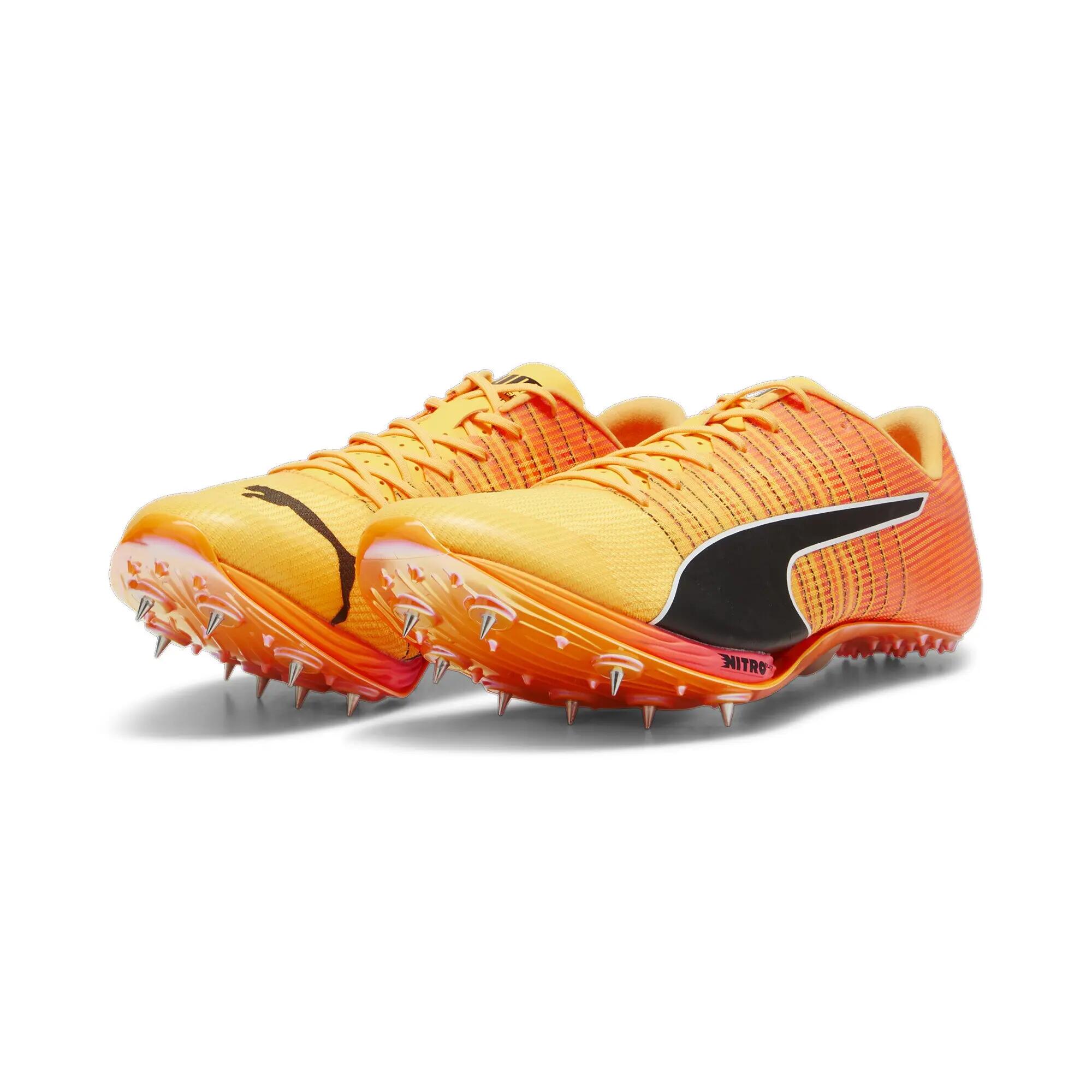 Puma evoSPEED Sprint NITRO 2 - pointes de sprint orange rose unisexe 3/6