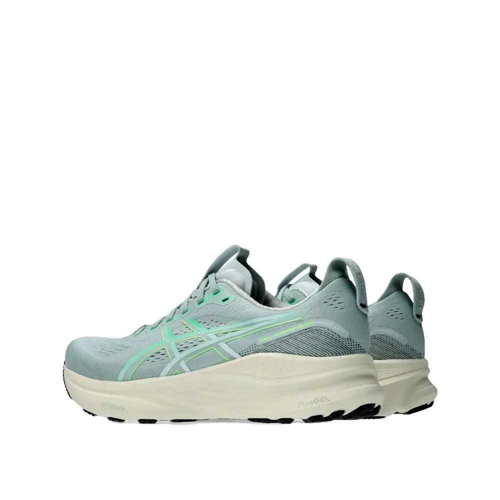 Hardloopschoenen ASICS Gel-Kayano 32 Grijs/Groen 3/8