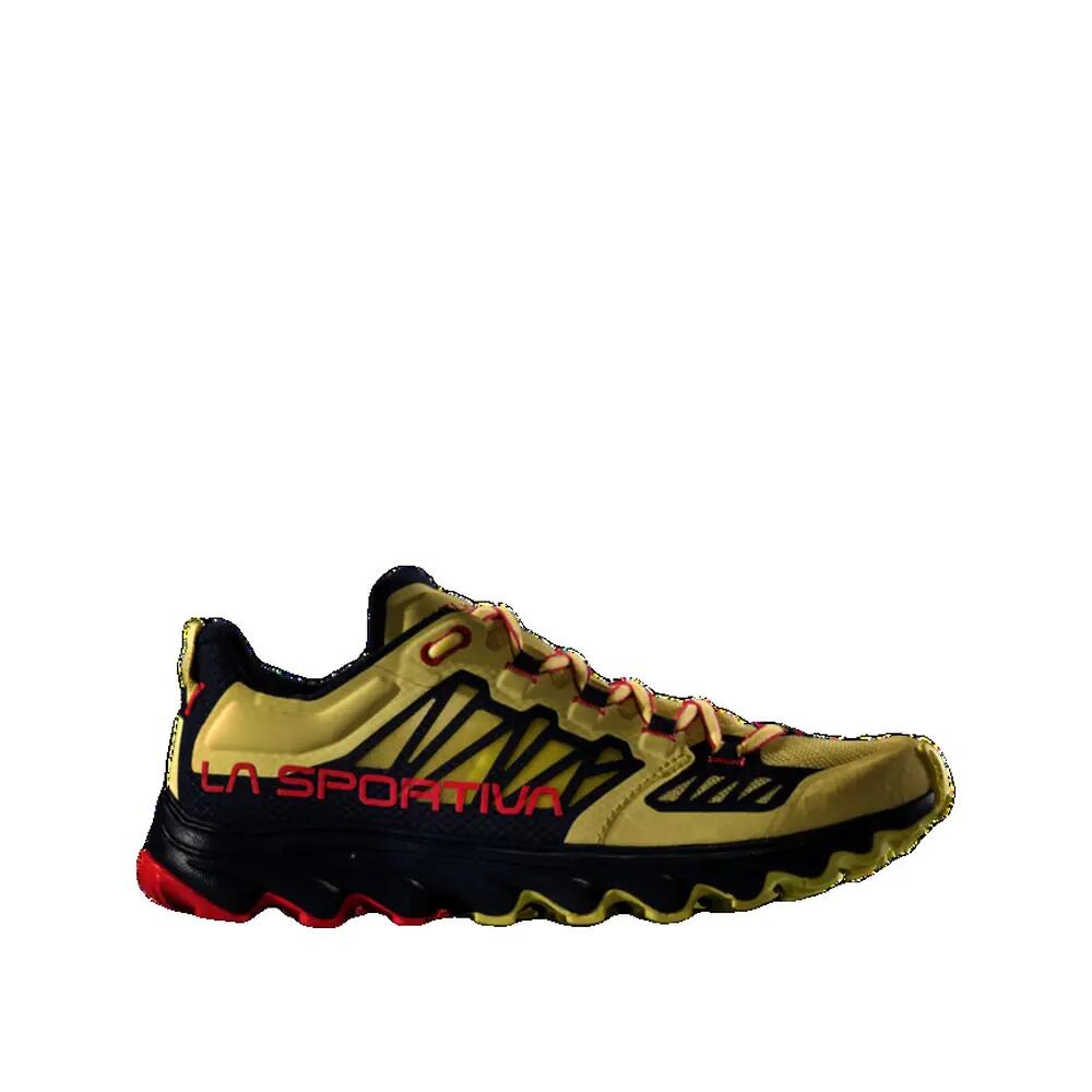 Trail schoenen La Sportiva Helios III Oranje en Marine Blauw 2/2